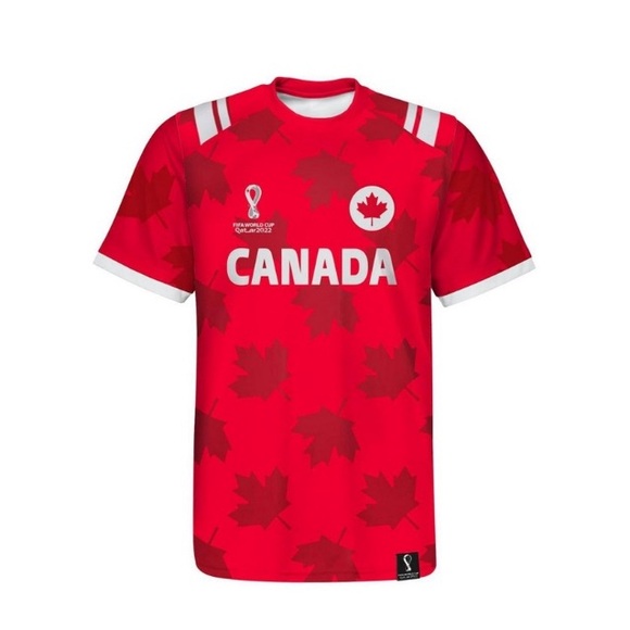 Fifa Other - Official Team Canada 2022 Fifa Cup Qatar Jersey